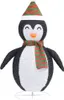 Weihnachtsdeko Pinguin LED Luxus-Gewebe 120 cm Produktbild-Vorschau 1
