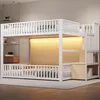 Lit superposé Flieks 140 x 200 cm avec LED, lit enfant Voir les images du produit 1