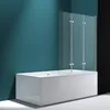 Mai & Mai Badewannen-Aufsatz 130x140cm Duschwand Badewanne Produktbild-Vorschau 6