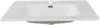 Lavabo consolle d'appoggio in Vetroceramica bianco Anteprima dell’immagine prodotto 2