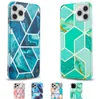 Hülle für Apple iPhone Xs Max - Marmor TPU Schutzhülle Produktbild-Vorschau 2