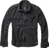 A black long-sleeved shirt with two chest pockets and epaulets on the shoulders. Produktbild-Vorschau