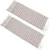 Set di 2 materassi prendisole color talpa 180 cm Red deco Anteprima dell’immagine prodotto 1