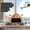 Steinborg XXL 4 Scheiben Toaster Schwarz Lift Funktion Produktbild-Vorschau 4