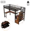 Letto a castello Merax 90x200 cm, letto per bambini con Anteprima dell’immagine prodotto 5