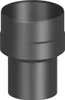 Ofenrohr Erweiterung - Ø 130 mm auf Ø 180 mm - schwarz Produktbild-Vorschau 1