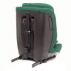 The back of a green and black child car seat with ISOFIX connectors visible. Podgląd zdjęcia produktu