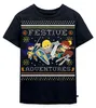 Spreadshirt PLAYMOBIL Novelmore Abenteuer Ugly Christmas Produktbild-Vorschau 1