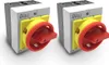 Two identical industrial rotary disconnect switches are shown against a white background. Produktbild-Vorschau