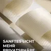 Doppelrollo Fenster ohne Bohren Zevra 45x160cm creme Produktbild-Vorschau 2