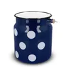 Kuketo | Emaille Milchkanne 3 l mit Deckel – Blaue Produktbild-Vorschau 2