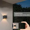 ZMH LED wall light 4pcs indoor up and down outdoor lamp Anteprima dell’immagine prodotto 4