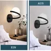 Kinkiet ZMH z jednym źródłem światła, metalowa lampa Podgląd zdjęcia produktu 4
