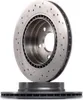 2x BREMBO Bremsscheibe 09.A760.1X 58mm 300mm Produktbild-Vorschau 1
