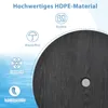 COSTWAY Ø50cm verstellbarer Schirmtisch, runde Tischplatte Produktbild-Vorschau 6