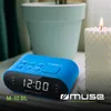Muse M10bl Wecker Blau One Size / EU Plug 220V Blau One Produktbild-Vorschau 6