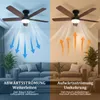 Stropný ventilátor s priemerom 106 cm s osvetlením a Náhľad obrázku produktu 6