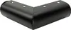 A black metal corner bracket for furniture. Anteprima dell’immagine prodotto