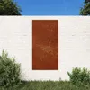 vidaXL Décoration murale de jardin 105x55 cm acier corten Voir les images du produit 2