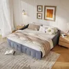 Ausziehbares Doppelschlafsofa 90/180 x 200 cm, Lattenrost, Produktbild-Vorschau 4
