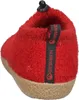 A close-up rear view of a red Giesswein slipper. Anteprima dell’immagine prodotto