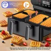 Silikon Waffelformen 2er-Set für Airfryer 3000/5000, Produktbild-Vorschau 4