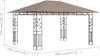 vidaXL altán s moskytiérou 4x3x2,73 m taupe 180 g/m² Náhled obrázku produktu 5