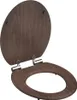 Sedile per WC SCHÜTTE in MDF LEGNO SCURO, sedile per WC con Anteprima dell’immagine prodotto 14