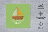 MuchoWow® Mauspad Mousepad Boot - Sommer - Grün 30x30 cm - Produktbild-Vorschau 2