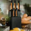 Fiskars 1057554 czarny plastikowy blok z 5 nożami Podgląd zdjęcia produktu 5
