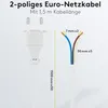 Kabel mit Eurostecker zum Konfektionieren, 1,5 m, Weiß, Produktbild-Vorschau 12
