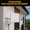 Extralink Support de mât d’antenne 150 mm, avec étriers M8, Voir les images du produit 7