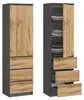 Kleiderschrank, Garderobenschrank, Mehrzweckschrank mit 3 Produktbild-Vorschau 1