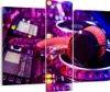 Bild auf Leinwand - Leinwandbild - DJ Disco Nachtclub Audio Produktbild-Vorschau 1