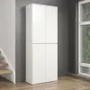trendteam Nevada Mehrzweckschrank 4-türig Weiß, B/H/T ca. Produktbild-Vorschau 8