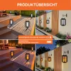 Solar Laterne Outdoor 2er Set, Solarleuchte mit Produktbild-Vorschau 7