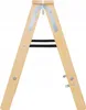 Drewniana drabina malarska KADAX, wysuwana, 2x4 stopnie, Podgląd zdjęcia produktu 3