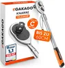 Gakago Teleskop-Ratsche 1/2 Zoll bis zu 60cm - Extra lange Produktbild-Vorschau 1