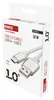 USB Kabel 2.0 A Stecker - C Stecker 1m, weiss Produktbild-Vorschau