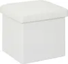 Pouf pieghevole mix n modul 31x31 cm bouclette bianco - 5 Anteprima dell’immagine prodotto 7