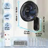 Duronic FN12 BK Wandventilator, Ventilator zur Montage, mit Produktbild-Vorschau 2