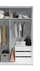 Schubkasteneinsatz >Arc< in Weiß - 60x57x44 (BxHxT) Voir les images du produit 3
