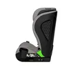 A side view of a gray and black child car seat. Náhled obrázku produktu
