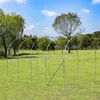 Szklarnia tunel ogrodowy foliowy 4x2x2 m 8 m² metalowy Podgląd zdjęcia produktu 8