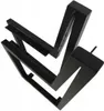 A black metal bench leg frame. Produktbild-Vorschau