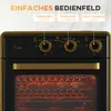 HOMCOM Minibackofen 20L, Pizza-Ofen mit Umluft, Produktbild-Vorschau 7