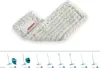 A close-up of a white and blue striped mop head with a Leifheit logo on a white background. Produktbild-Vorschau