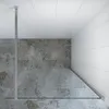 Duschabtrennung 90 x 200 cm Duschwand Glas Begehbare Dusche Produktbild-Vorschau 2