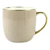 Porzellan Tassen Set 6x 400 ml – Latte Kaffeebecher mit Produktbild-Vorschau 3