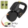 Automatische dubbele riem voor twee honden met LED-lamp - 2 Productafbeelding-voorbeeld 7